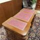 New! - Classic English Desk Partnerdesk Red Leather