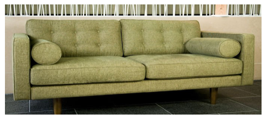 Sofa Svendsen large model retro olive green