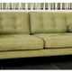 Canapé Svendsen grand modèle retro vert olive
