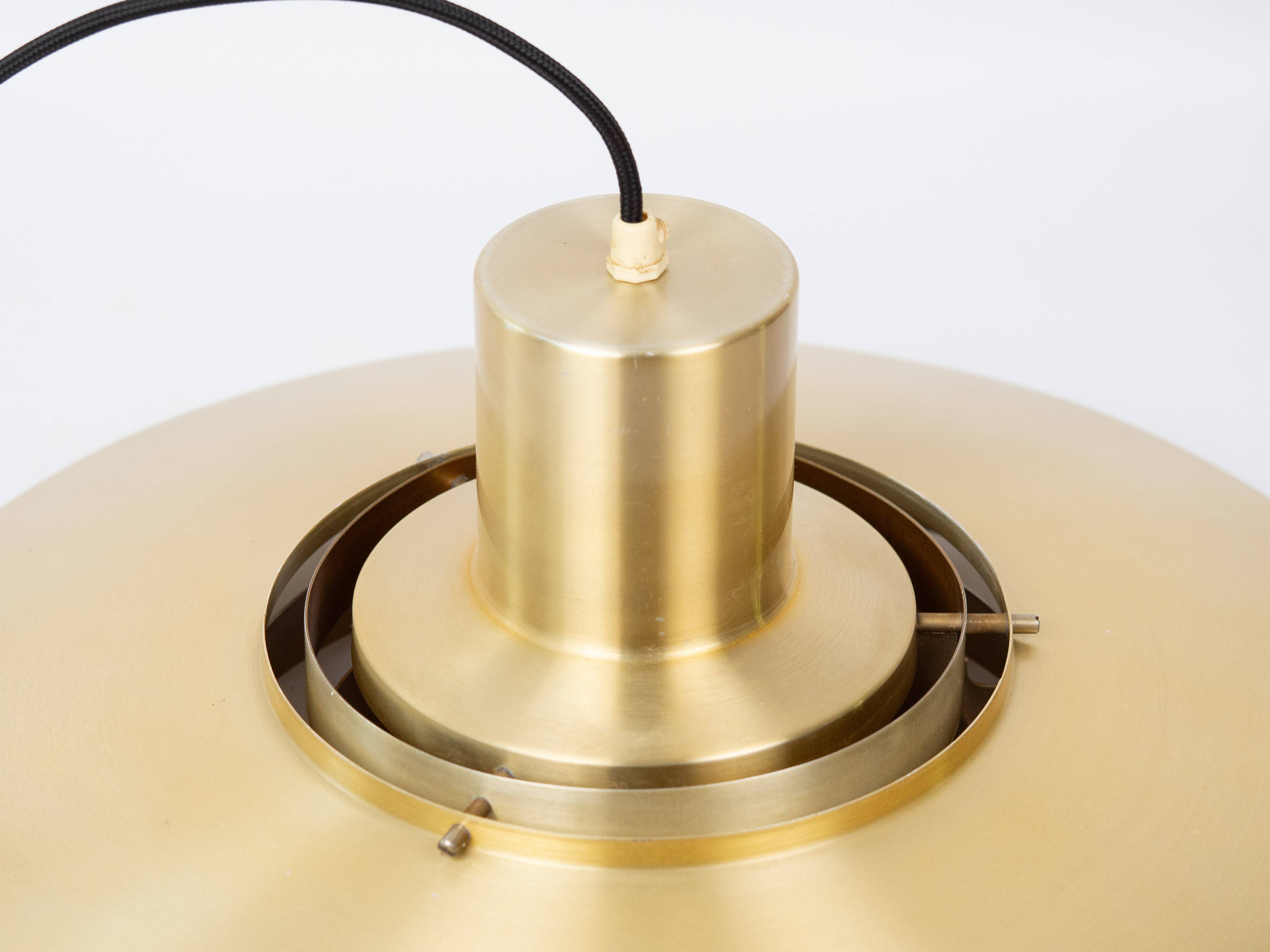 Vintage Danish pendant lamp P376 by Fabricius and Kastholm, Nordisk Solar.
