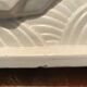 Cracked ceramic greyhound E. Siegl Manufacture Orchies Art Deco