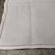 Serviettes de table anciennes damassées décor fleurs lot de9