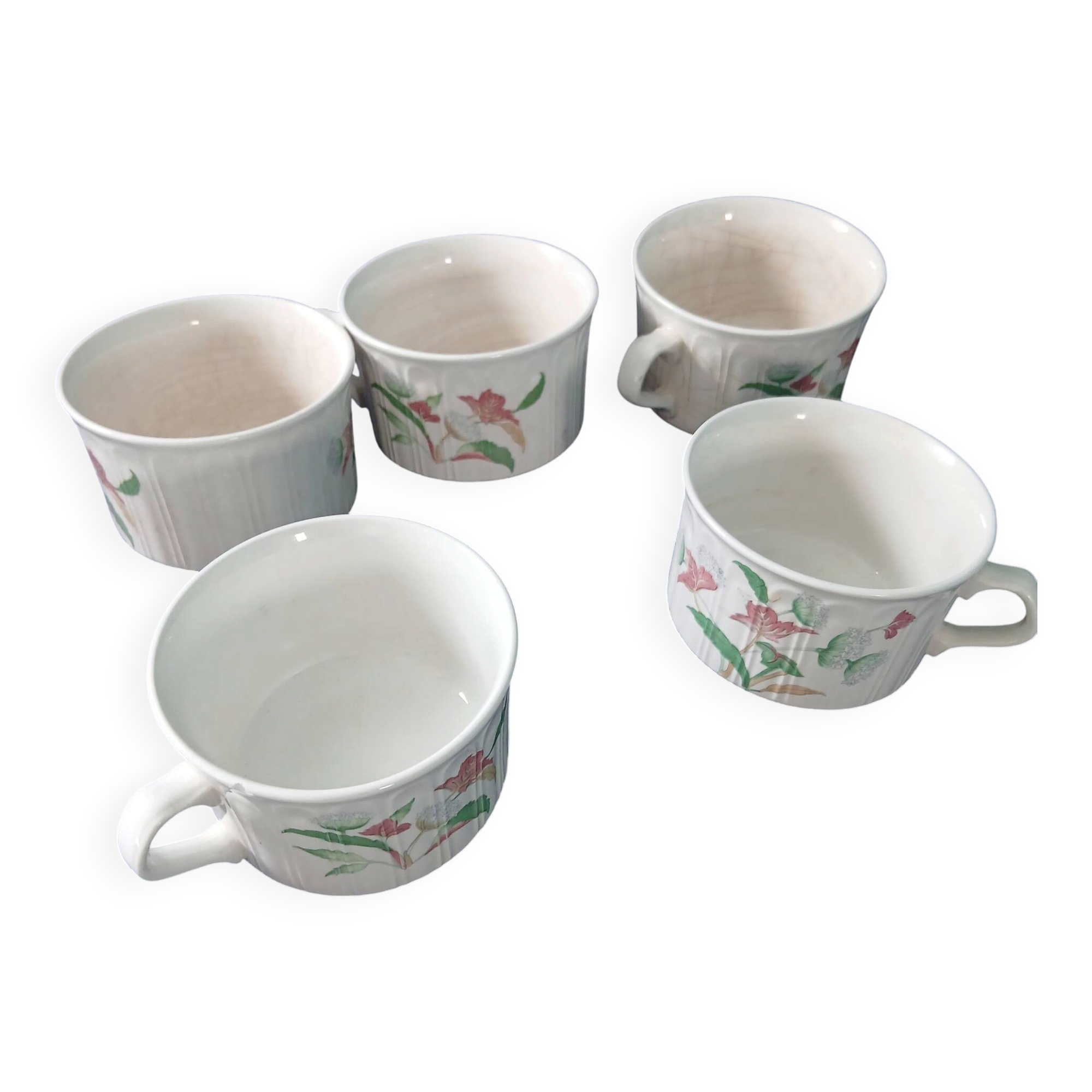 5 vintage Pontesa cups
