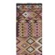 Vintage Turkish hallway rug 77x454 cm