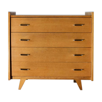 Dresser 60s, compass foot, light oak