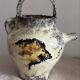 Vintage French Studio Ceramic Pitcher by Ghila – Lascaux Cave Art Styl