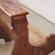 Antique Gothic Church Benches, Late 1800s – Set of 4 Pine Wood Pew Benches