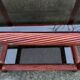 Table basse Maugrion bambou et verre fumé, pour Roche Bobois, années 80