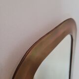 Brass mirror