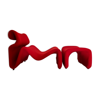 Etcetera heater and footrest by Jan Ekselius, Sweden, circa 1970