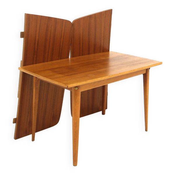 Table basse/à repas scandinave en teck, Suède, 1950