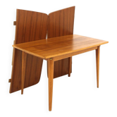 Scandinavian teak coffee/dining table, Sweden, 1950s