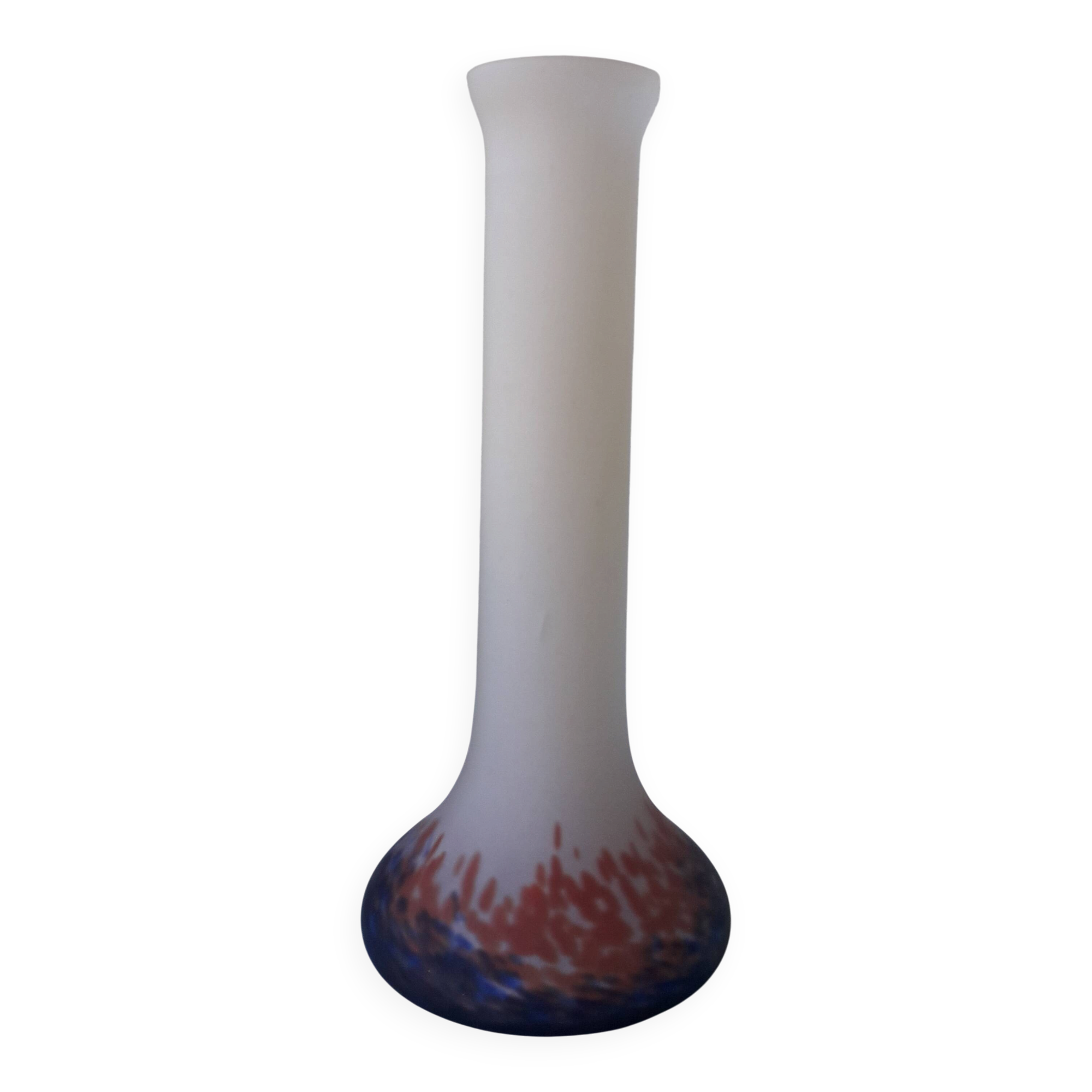 Glass paste vase