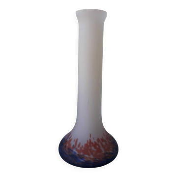 Vase en pâte de verre