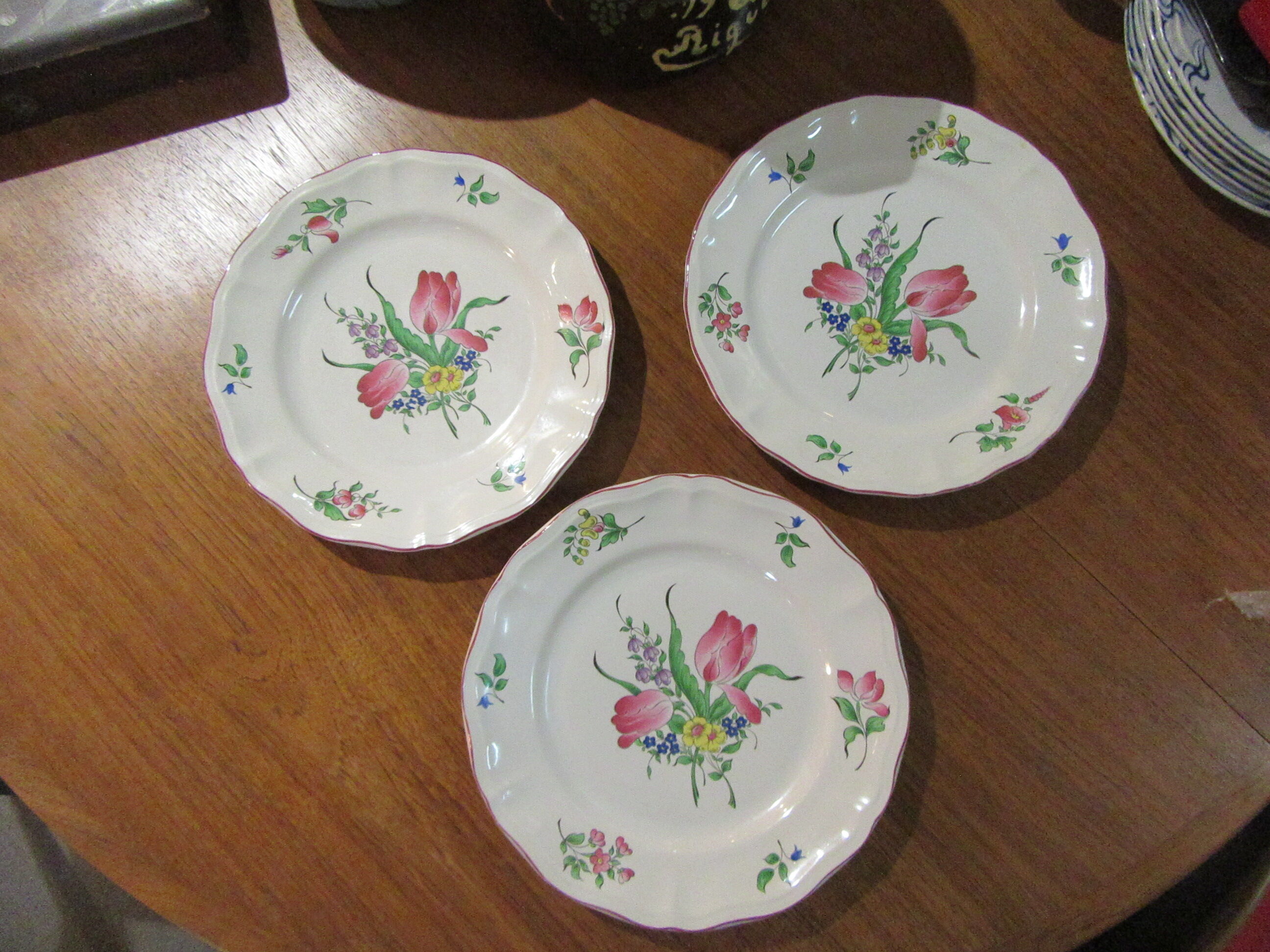 Flat plates lunéville k.g (keller and guérin)