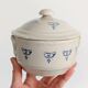 Set of 2 vintage ceramic terrines from Saint-Uze, Art Deco.