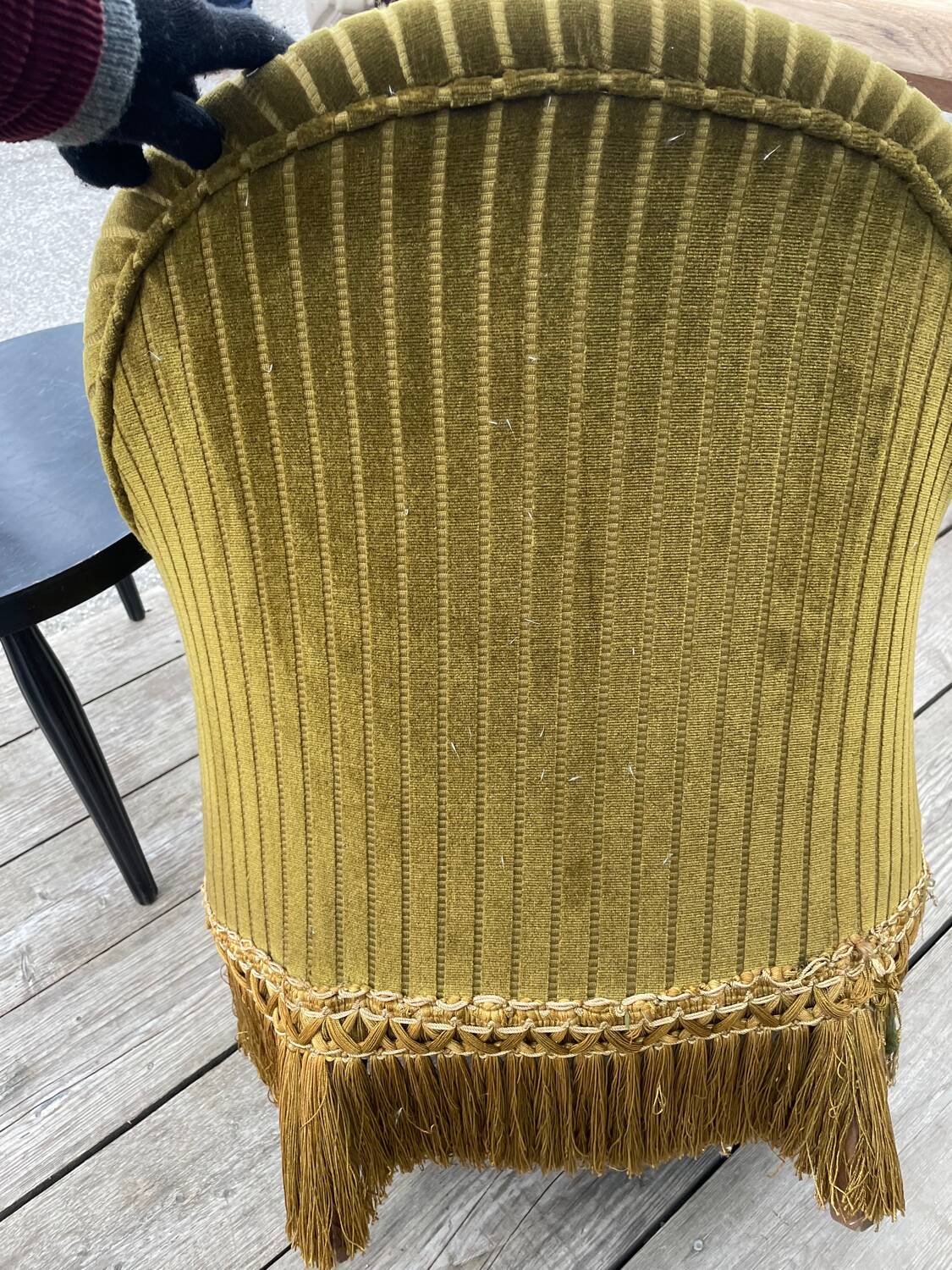 Fauteuil crapaud