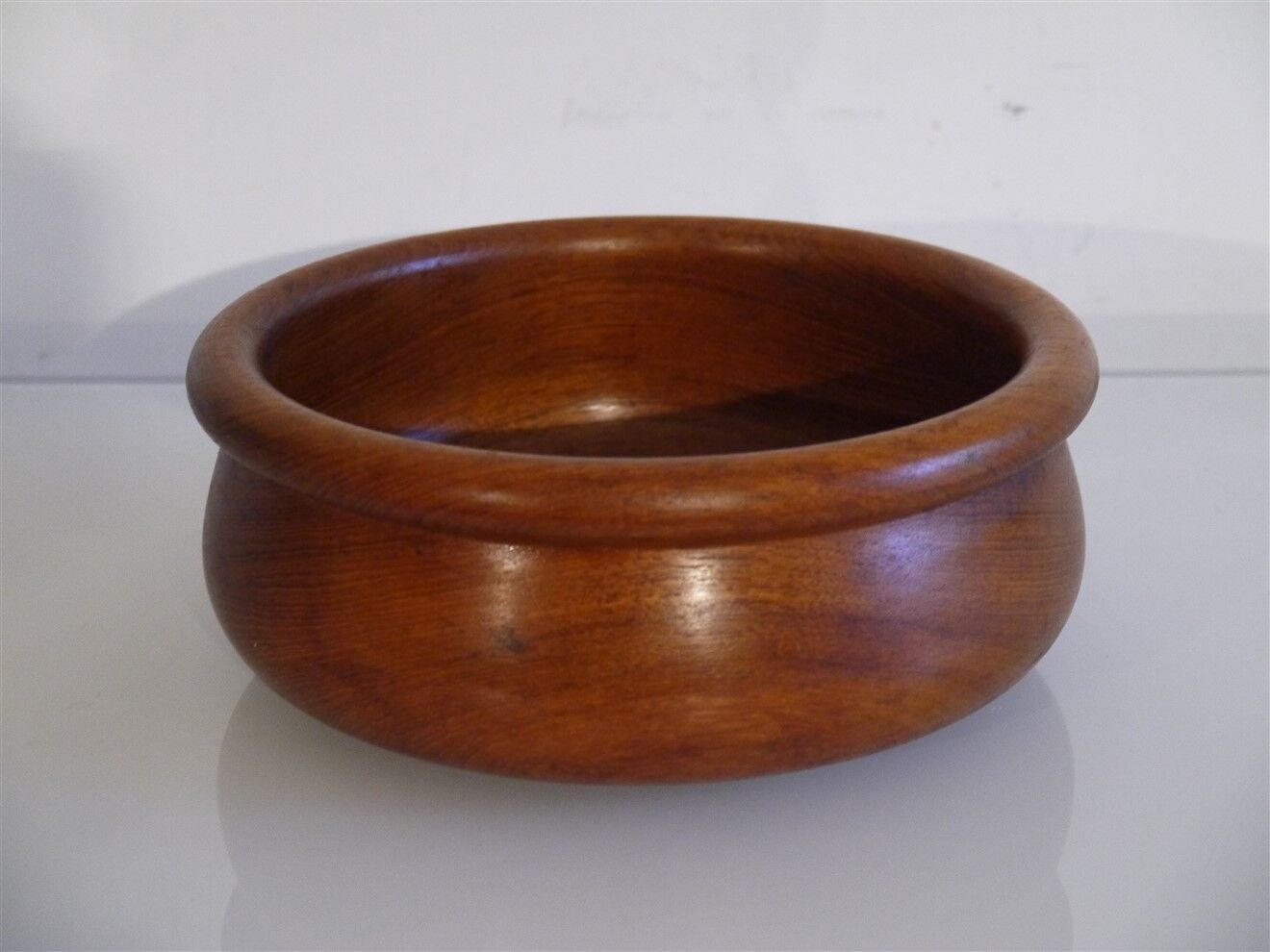 Empty Danish vintage teak pocket