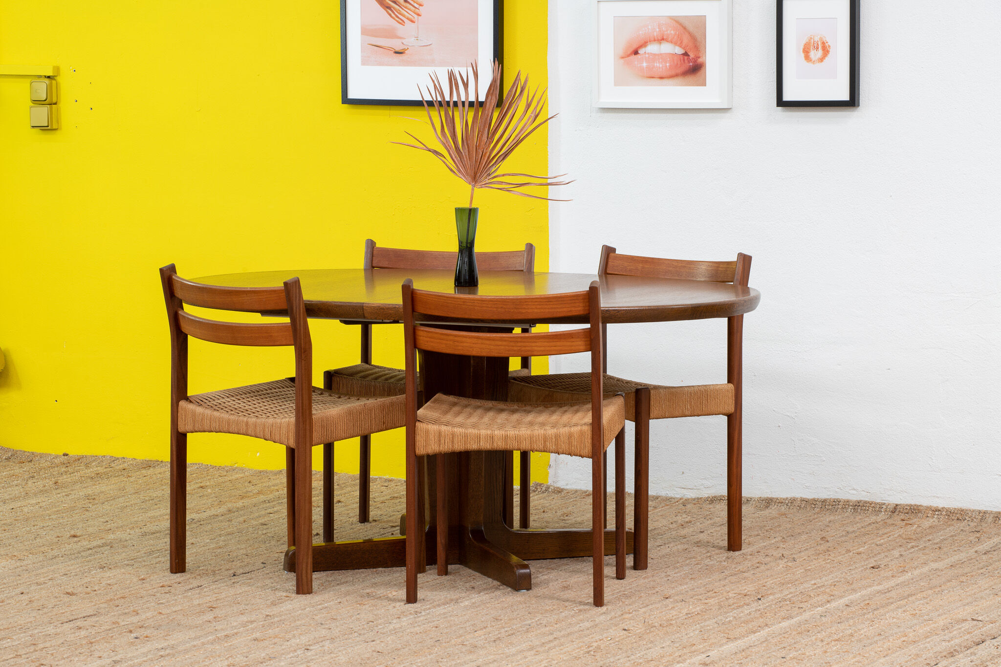 Vintage Scandinavian Table – 156 cm