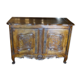 Provencal buffet XVIIII th in walnut period Louis XV 140 x 100 cm