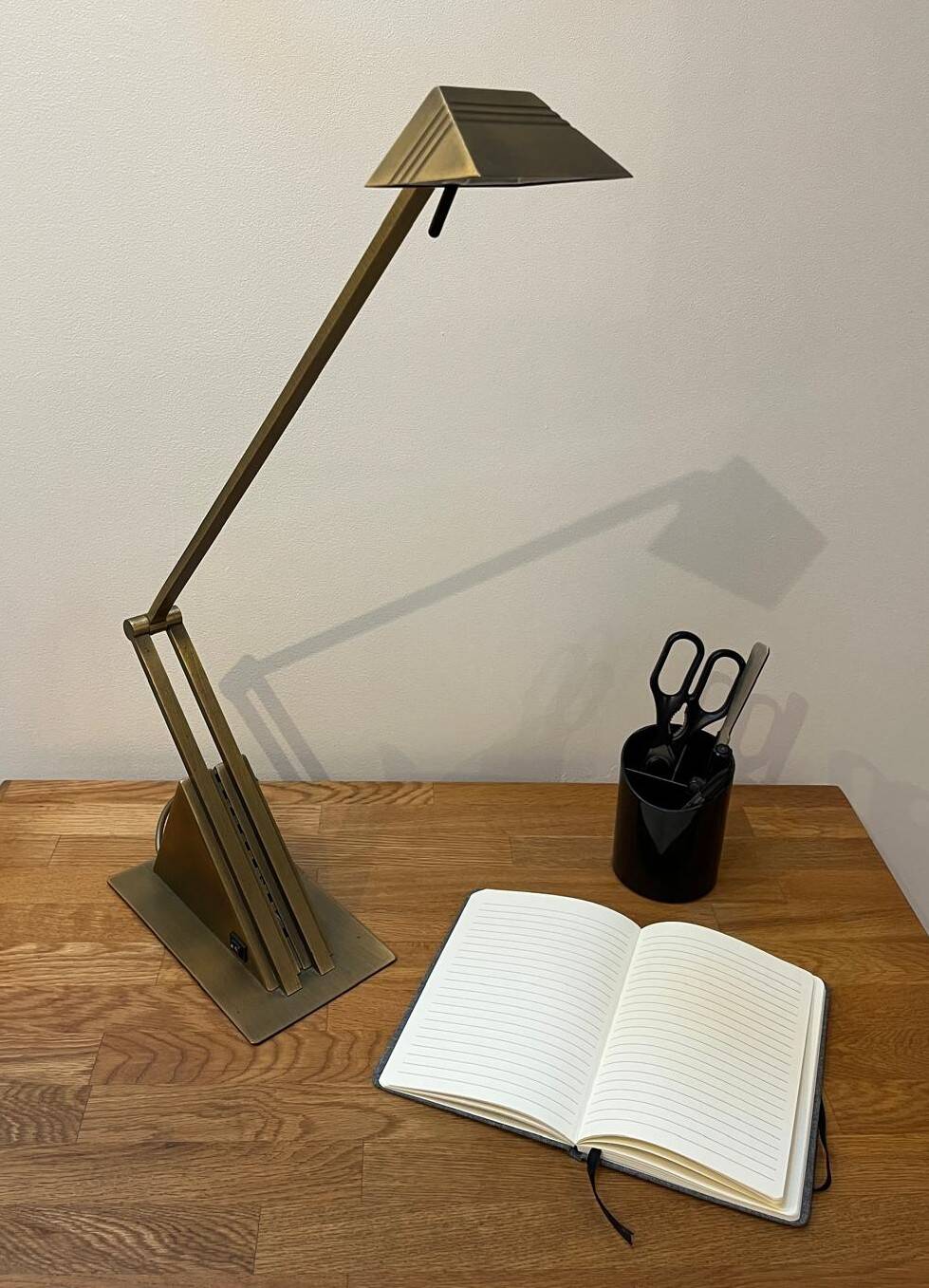 Vintage desk lamp (1980-1990) Hillebrand Leuchten
