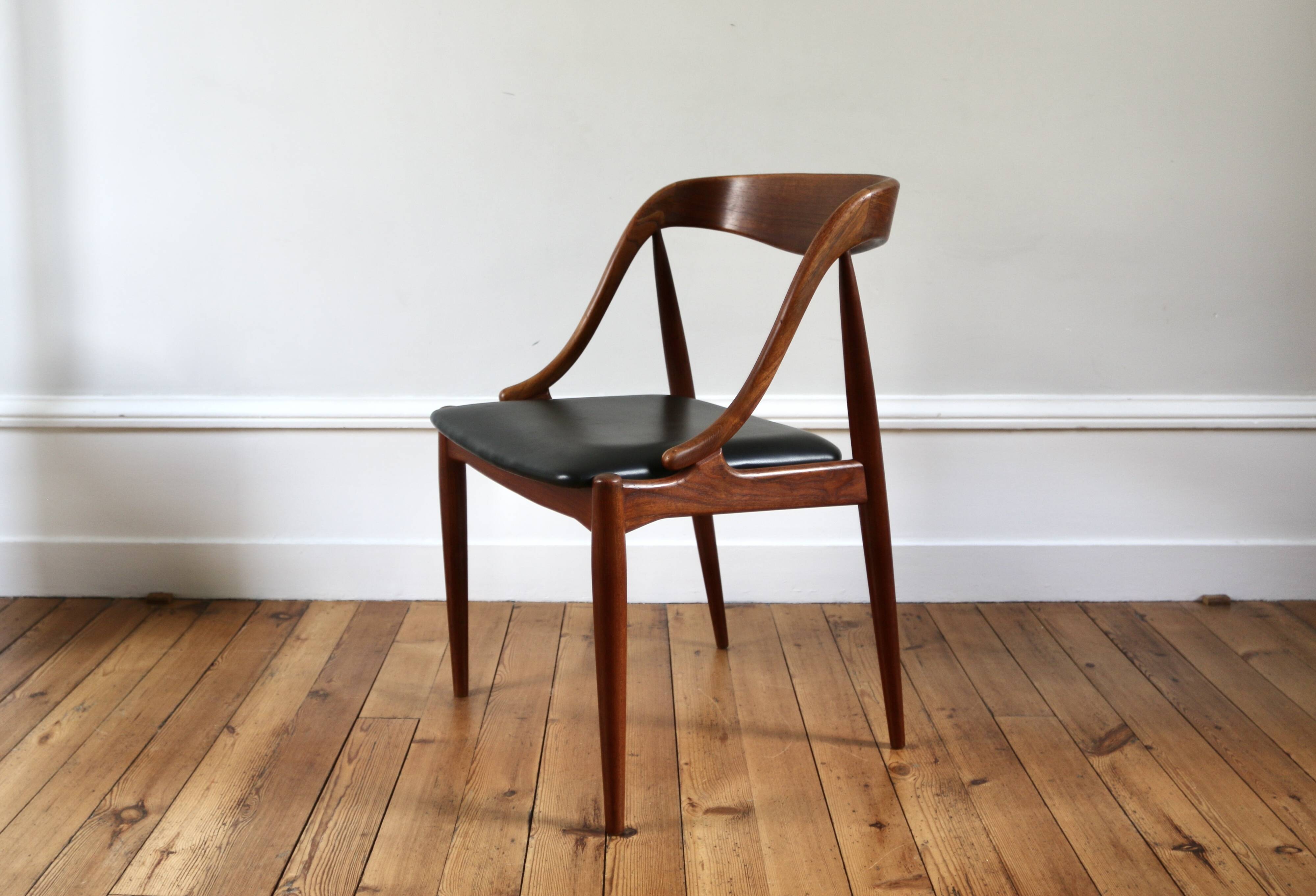 Vintage Scandinavian teak chair by Johannes Andersen, 1960