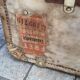 Malle auto travel trunk made of pigskin