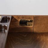 Mid-Century Model 77 Freestanding Desk in Teak from Omann Jun, 1960s