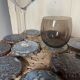 Set of 10 coasters