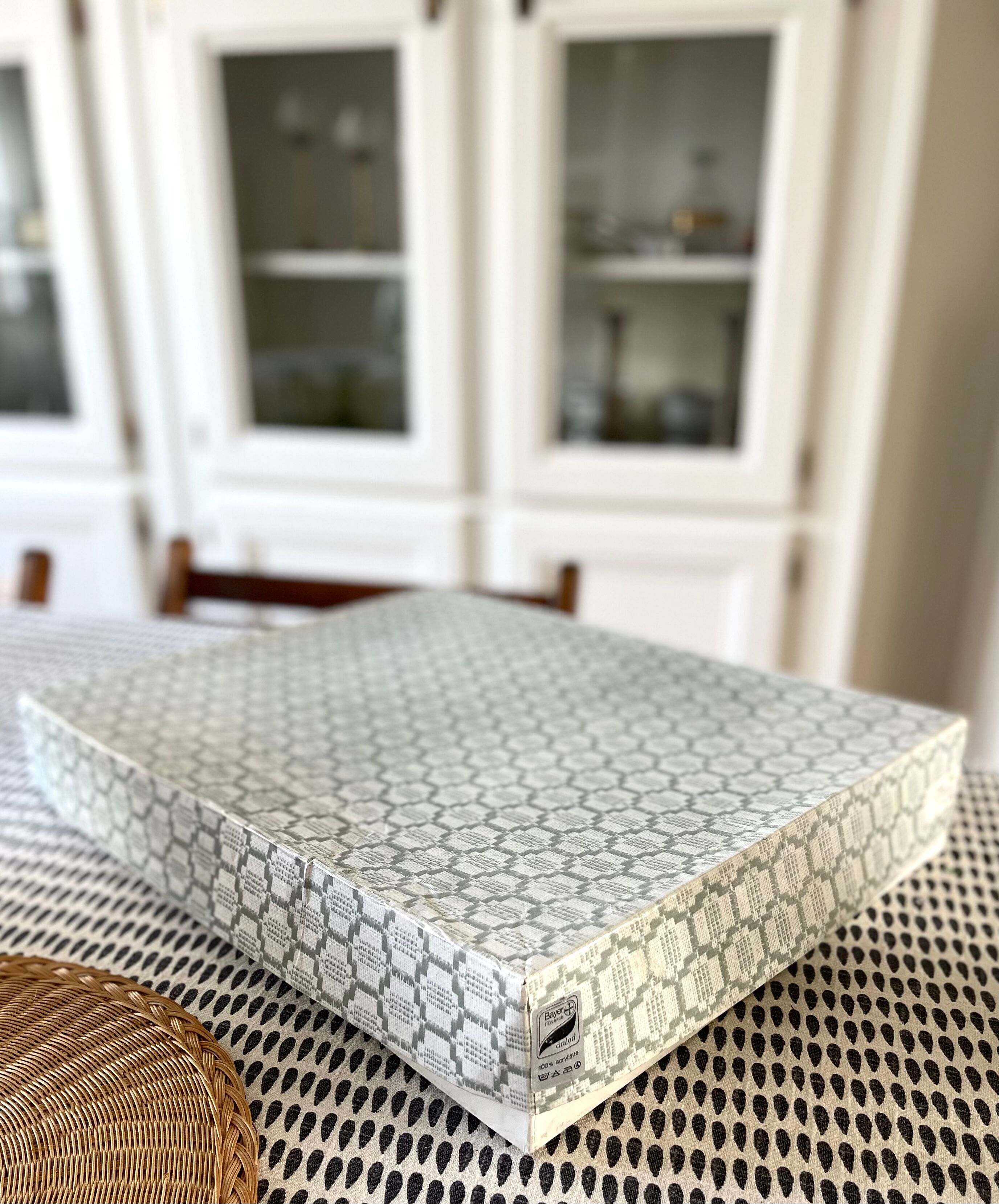 10 serviettes de table vintage 1970