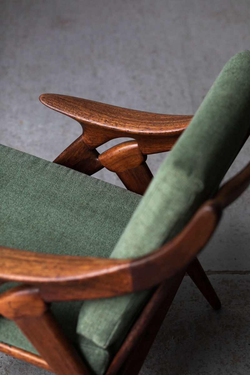 Ensemble de fauteuils de De Ster Gelderland, design hollandais des années 1960