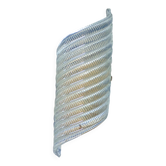 Hillebrand wall lamp in pressed glass