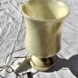 Complete table lamp in alabaster around 1950/1960 old