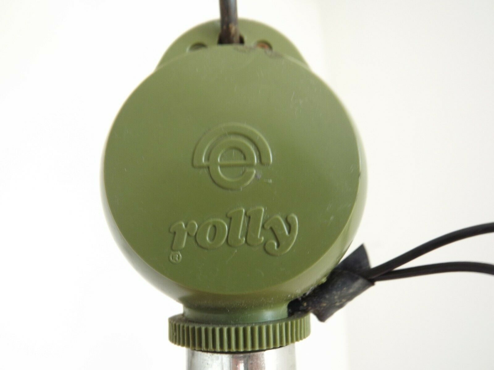 Vintage Italian 1970s Orange Glass Ceiling Light, ROLLY Rise & Fall System