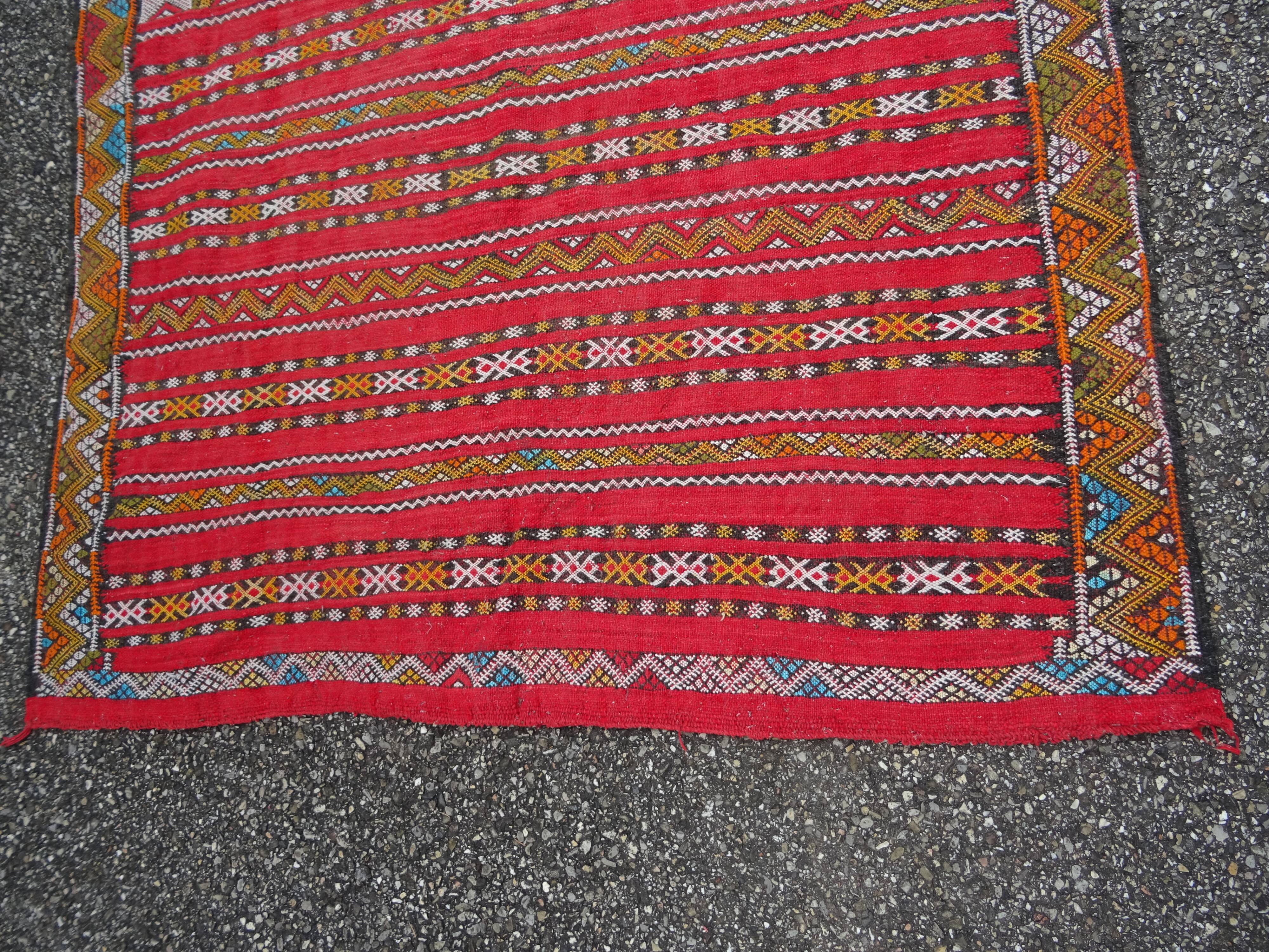 Handmade Tuareg Berber rug 233 x 133 cm