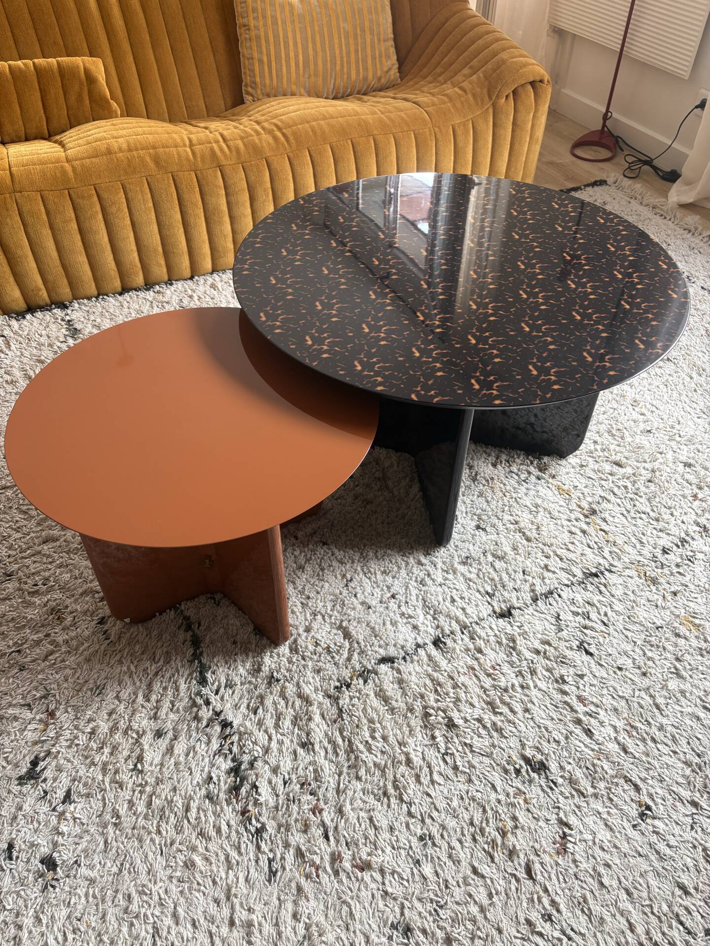 Be Good Red edition coffee tables