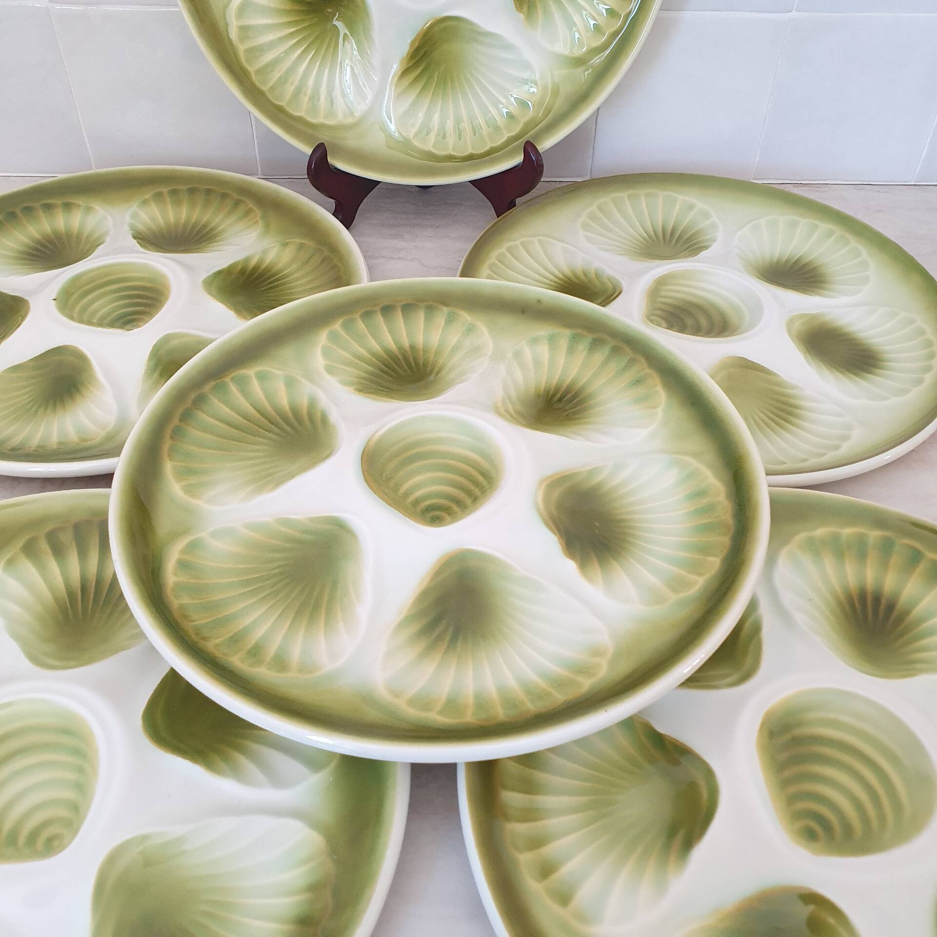 Shell plates Moulin des Loups Orchies