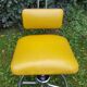 Fasem chair design Henri Liber, mustard color