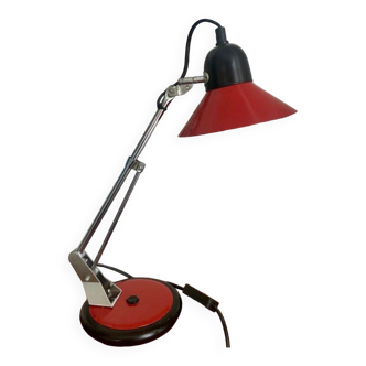 Lampe de bureau aluminor rouge