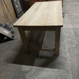 Solid oak table (raw wood)