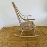 Pair of vintage rocking chairs by Lena Larsson