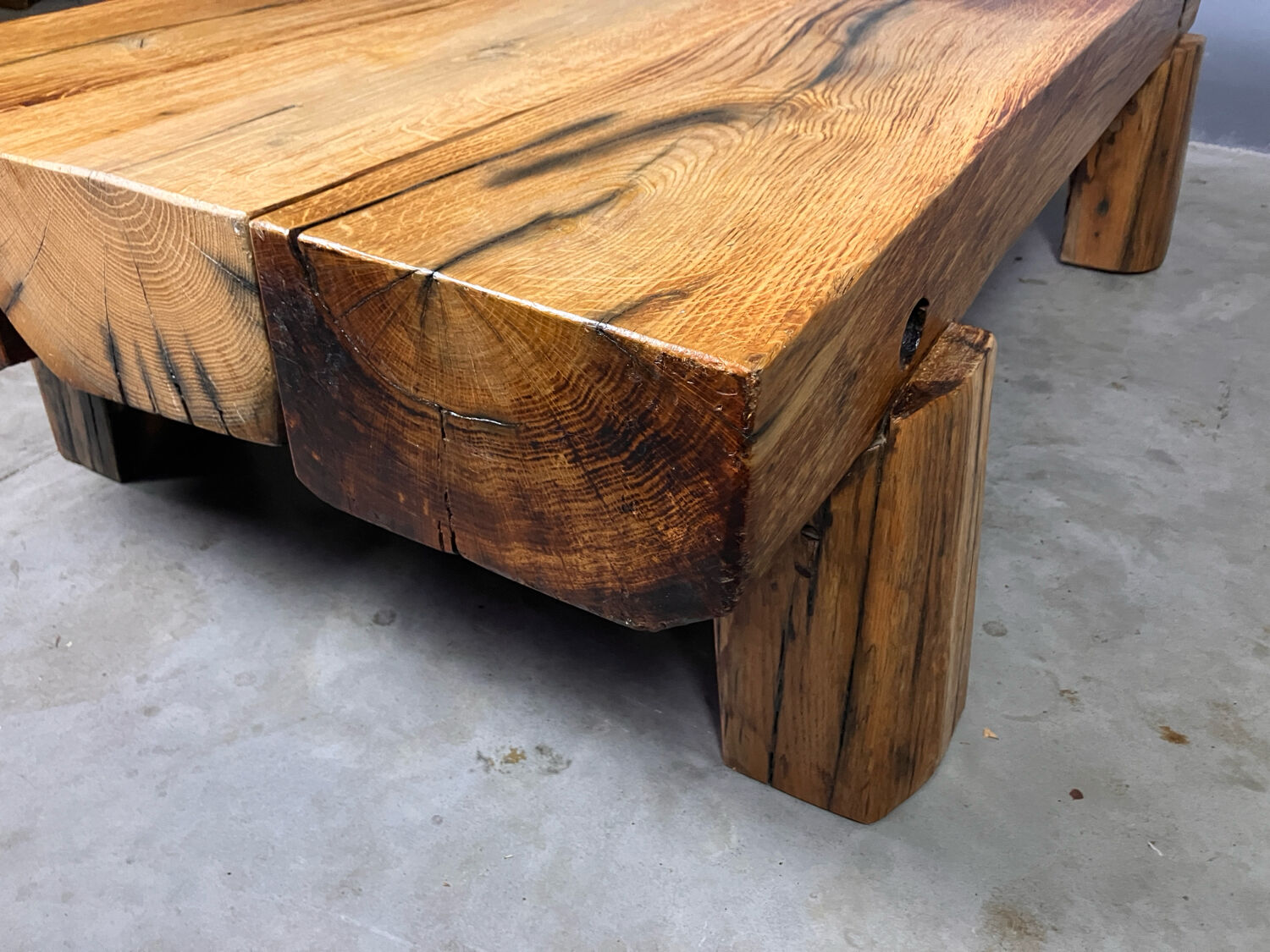 Brutalistisch Japandi Wabi Sabi coffeetable