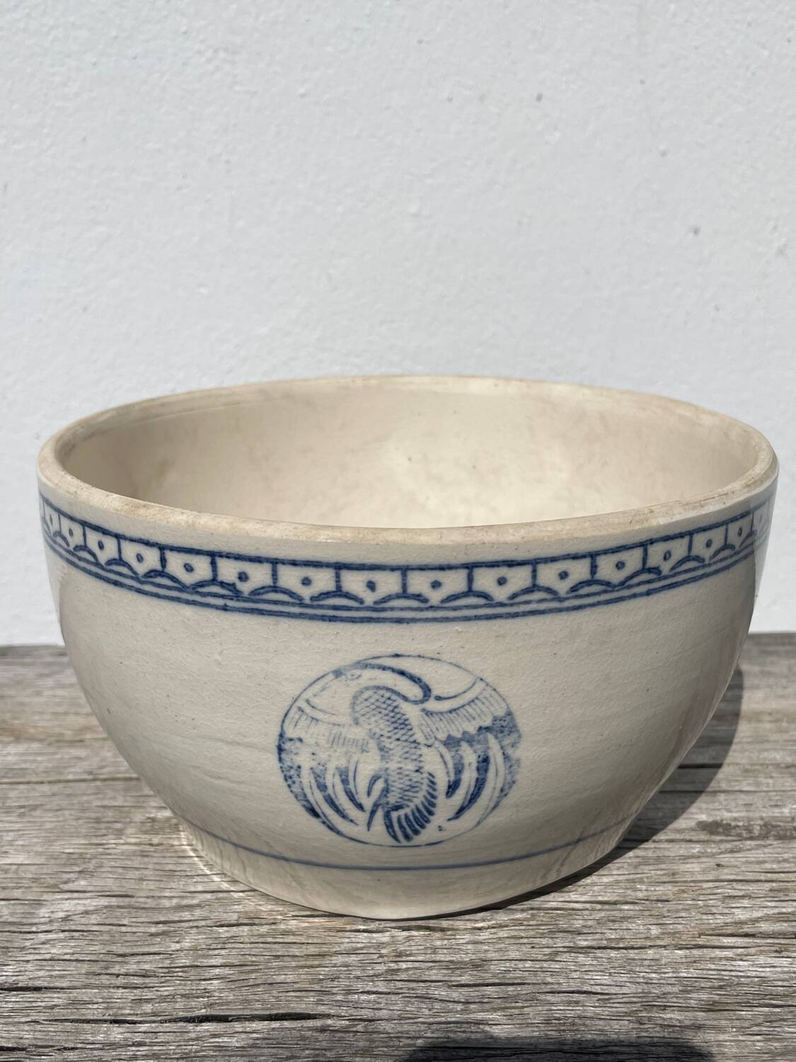 Ceramic salad bowl, Singapore 1970