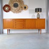 Scandinavian teak row 1970