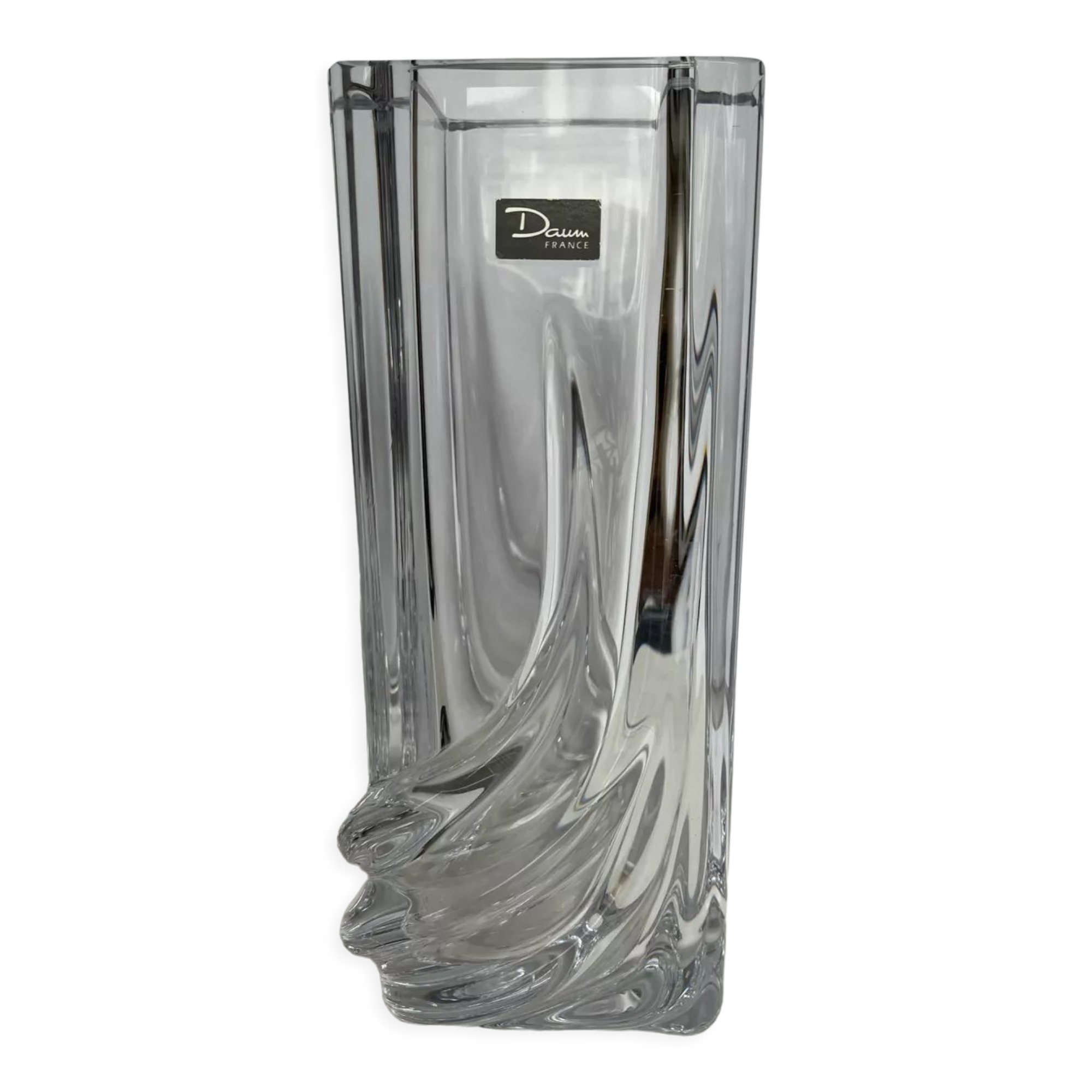 Daum crystal vase