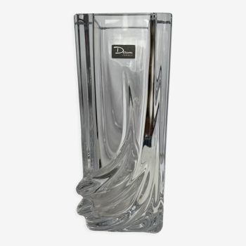 Daum crystal vase