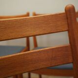 Set of six teak chairs, Danish design, 1970s, designer: Poul M. Volther