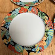 5 assiettes Pillivuyt « Toucan”