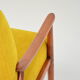 Fauteuil des années 60 jaune