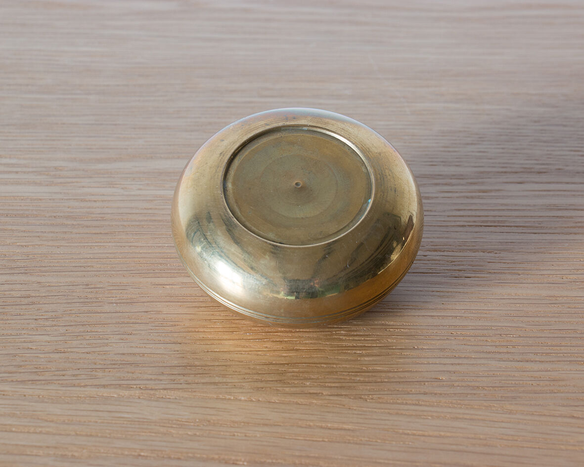 Brass ashtray